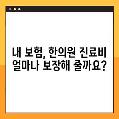 한의원 실비보험 적용되는 진료, 꼼꼼하게 정리해 드립니다 | 한의원, 실비보험, 보험 청구, 진료비, 혜택