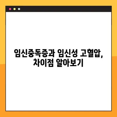 임신중독증 & 임신성 고혈압| 증상, 예방, 치료, 산후조리 완벽 가이드 | 임신, 고혈압, 건강 관리