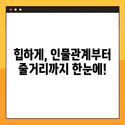 힙하게 다시보기 & 등장인물 총정리| 매력적인 캐릭터들의 향연 | 힙하게, 재방송, 드라마, 인물 소개, 줄거리